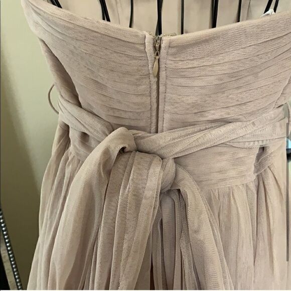 BIRDY GREY taupe convertible bridesmaids dress size M - Picture 6 of 8